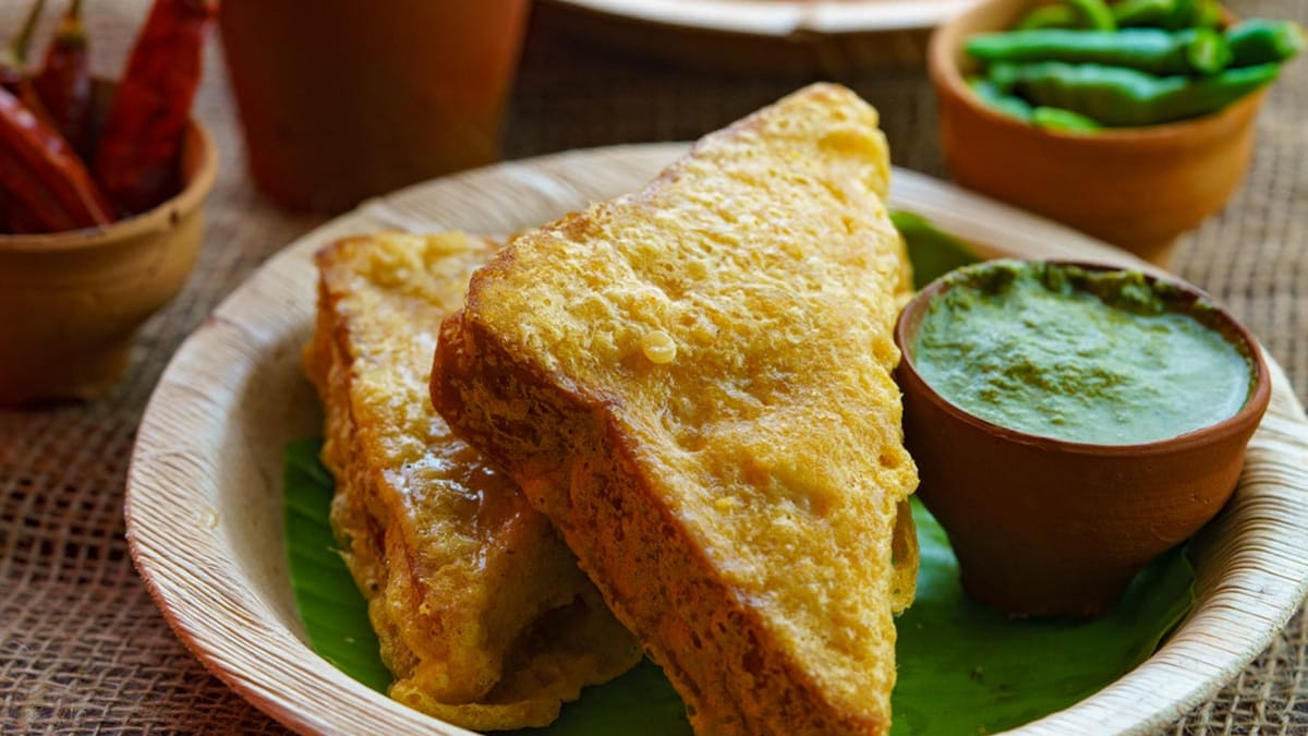 Are you craving Pakoda bread?  Now enjoy it guilt-free with this air fryer recipe
