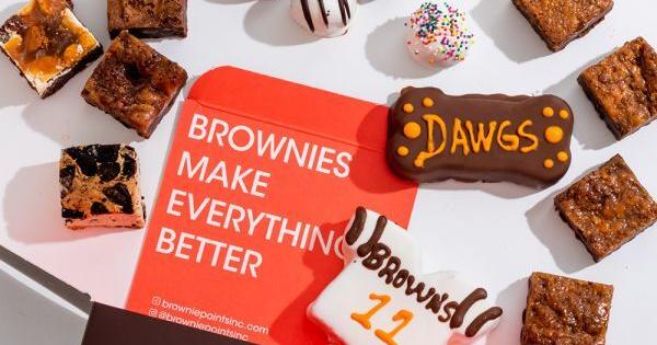 Brownie Points selling kosher treats at Cleveland Browns Stadium