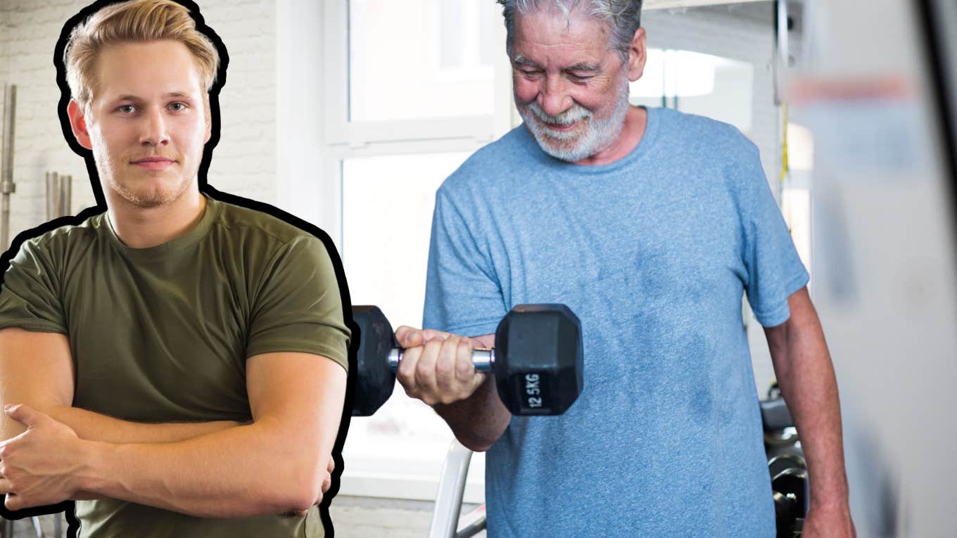 Fitness Influencer Discusses Video of Gym Goers Mocking Elderly Man Working Out
