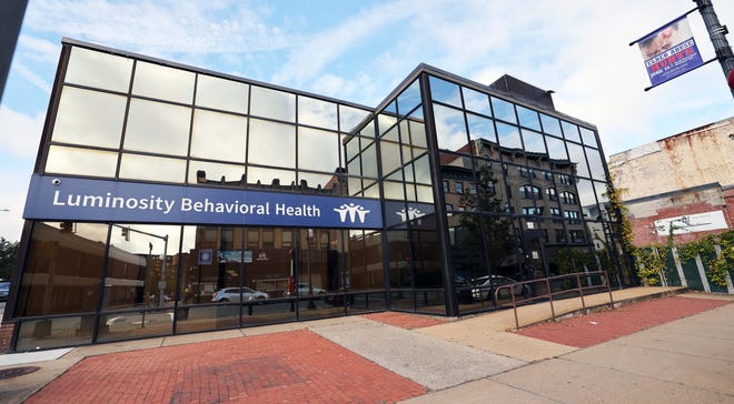 Luminosity Behavioral Health Services Building, located at 157 Main Street, Brockton, on Tuesday, October 17, 2023.